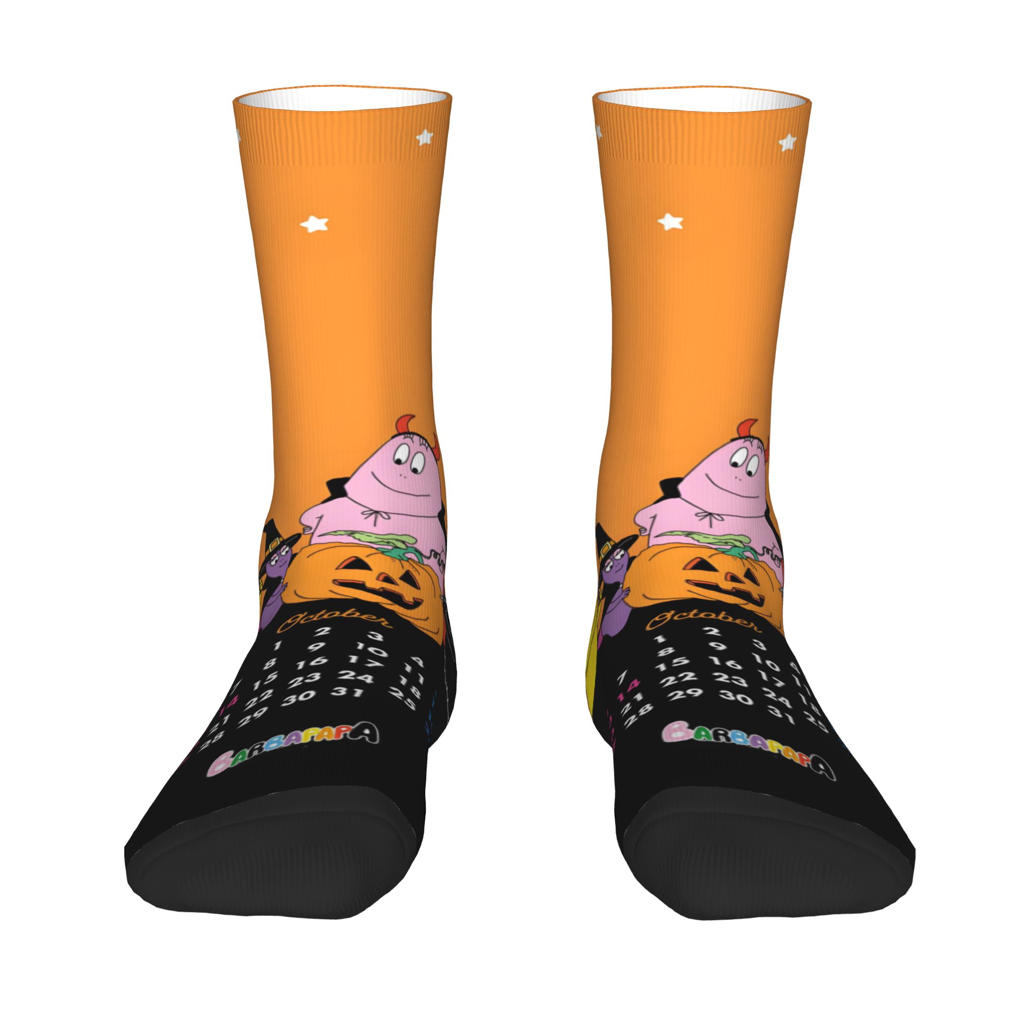 Custom Funny Cartoon Barbapapa - Dress Sock Men ulasan dan harga