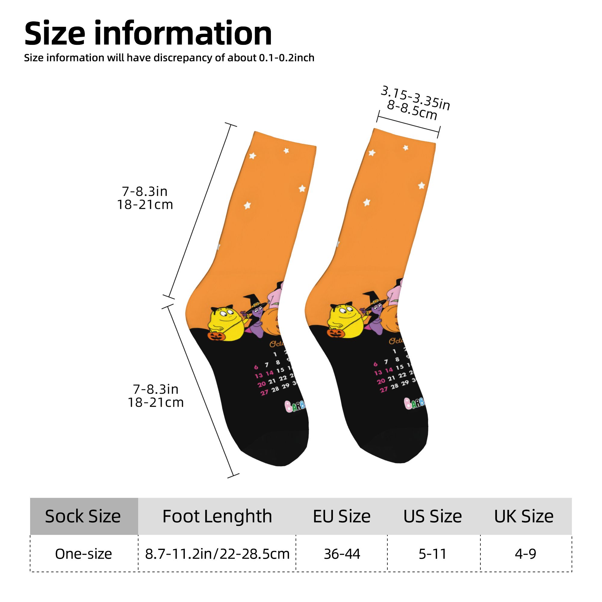 Custom Funny Cartoon Barbapapa - Dress Sock Men ulasan dan harga