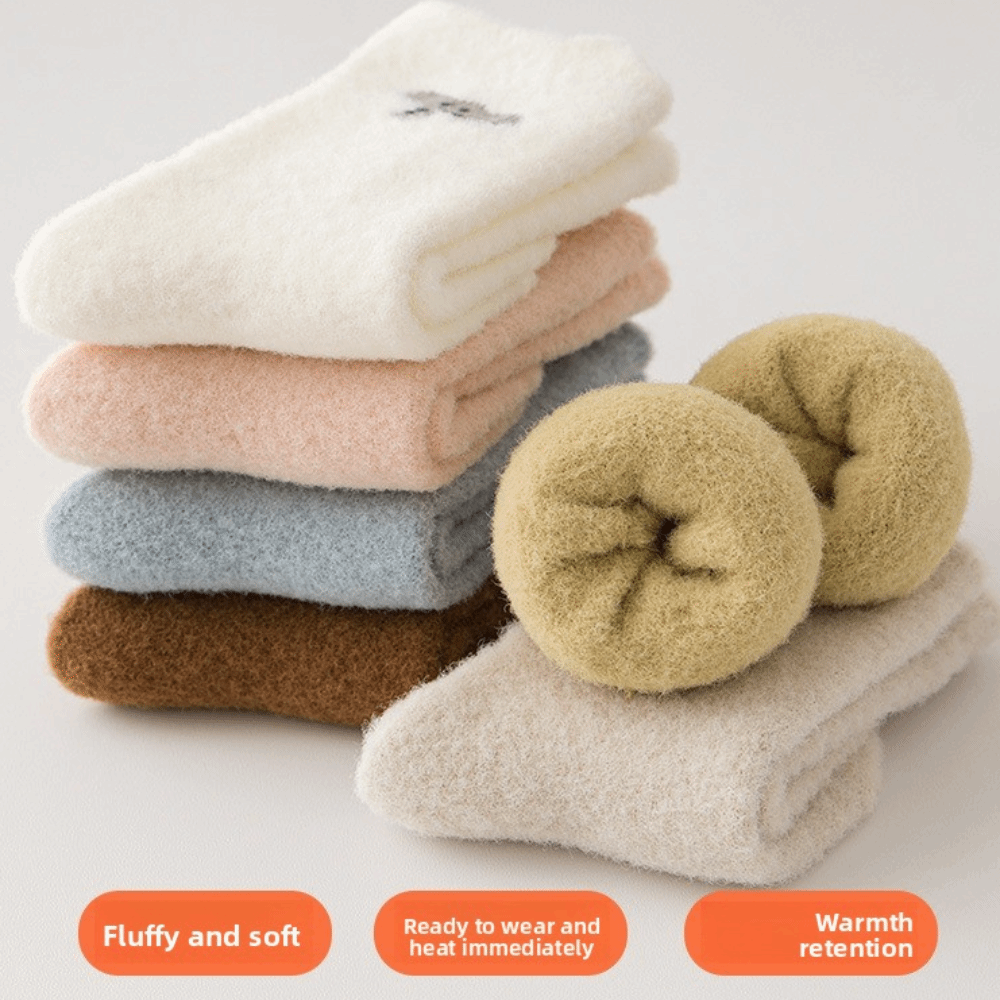 2 pairs New Cute Animal Socks  - Thermal Sock Winter ulasan dan harga