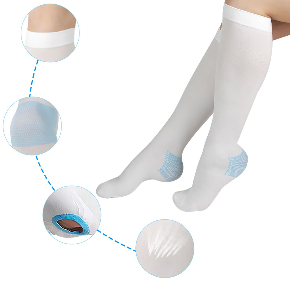 1Pair Medical Anti Embolism Te - Compression Sock Medical ulasan dan harga