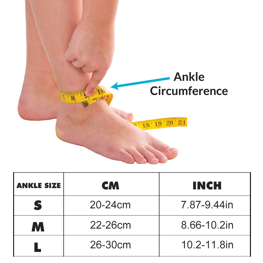 1Pair Compression Ankle Suppor - Ankle Brace Sock ulasan dan harga