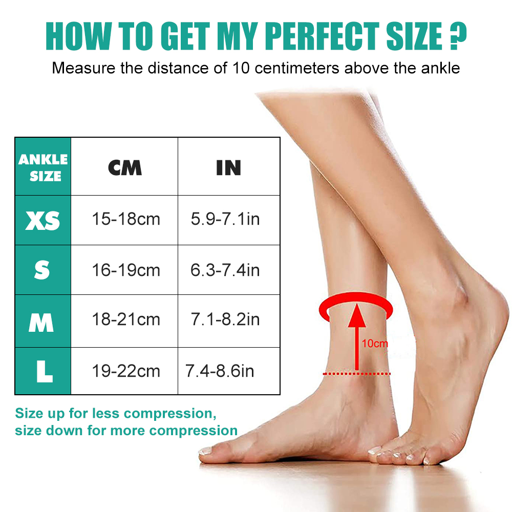 Ankle Compression Socks, Plant - Ankle Brace Sock ulasan dan harga