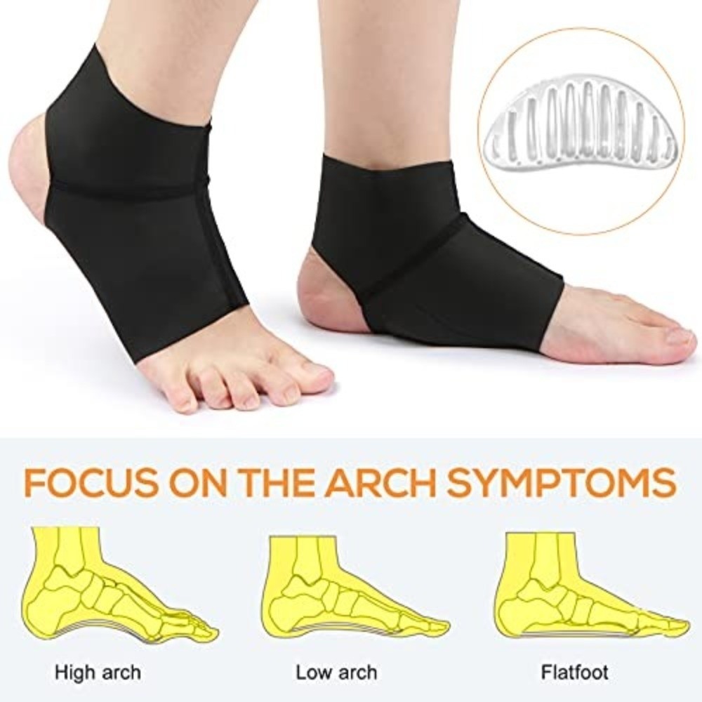 1 Pair Gel Inserts Arch Suppor - Ankle Brace Sock ulasan dan harga