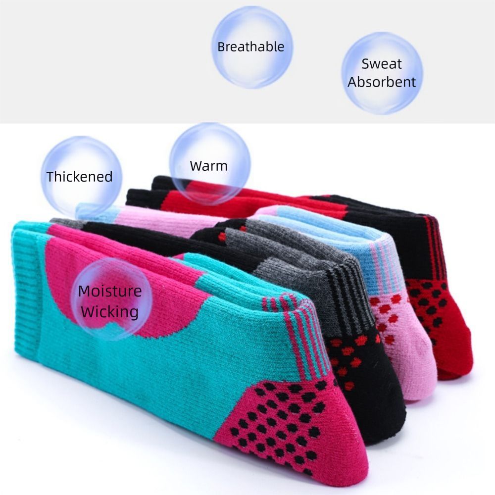 Cotton Thermal Kids Ski Socks  - Thermal Sock Winter ulasan dan harga