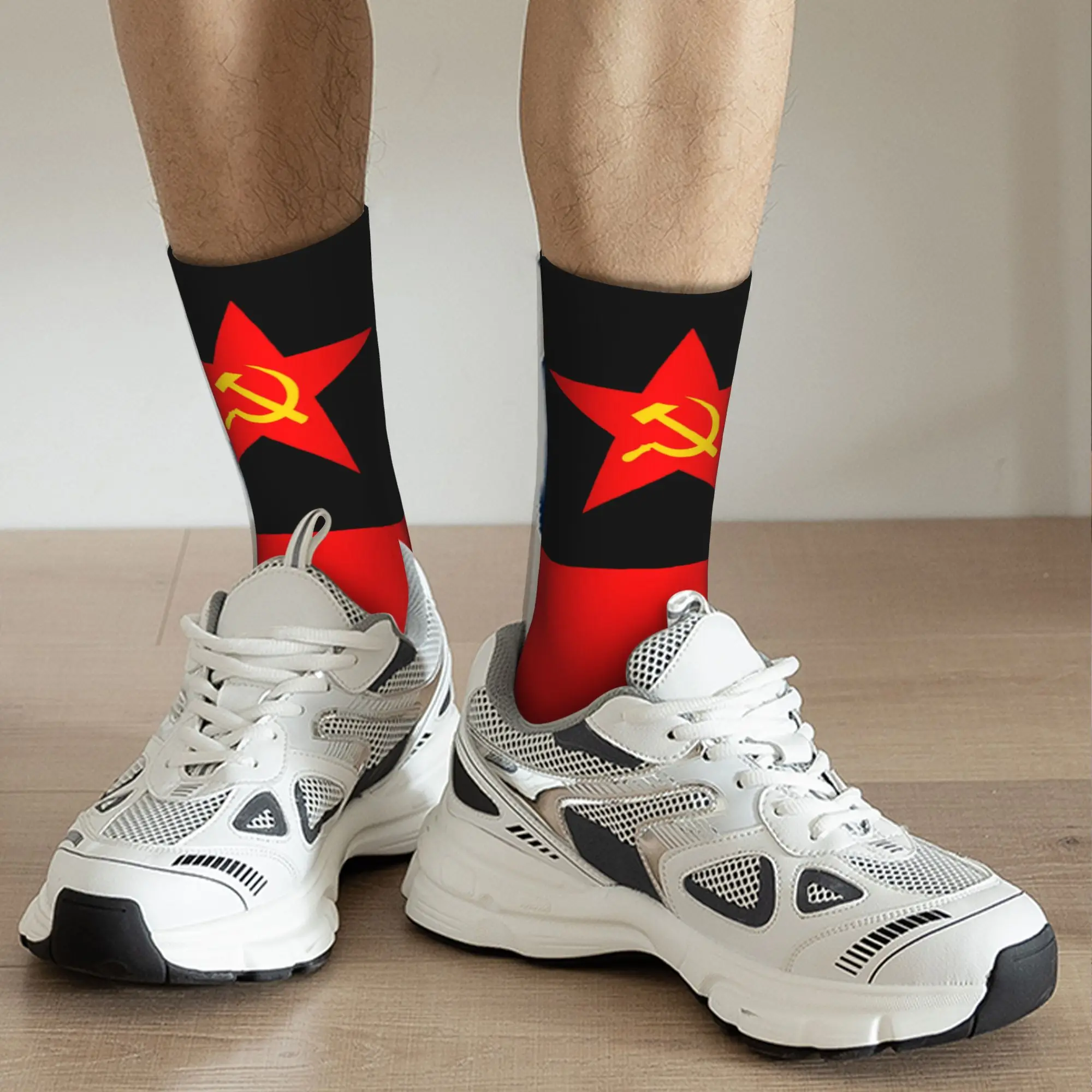 Russian Flag Custom Hammer  Si - Dress Sock Men ulasan dan harga