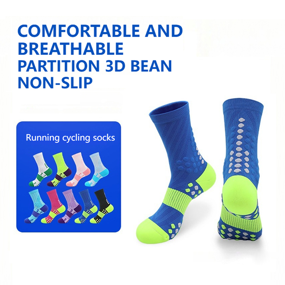 1 Pair Cycling Sports Sock for - Athletic Sock Cushion ulasan dan harga