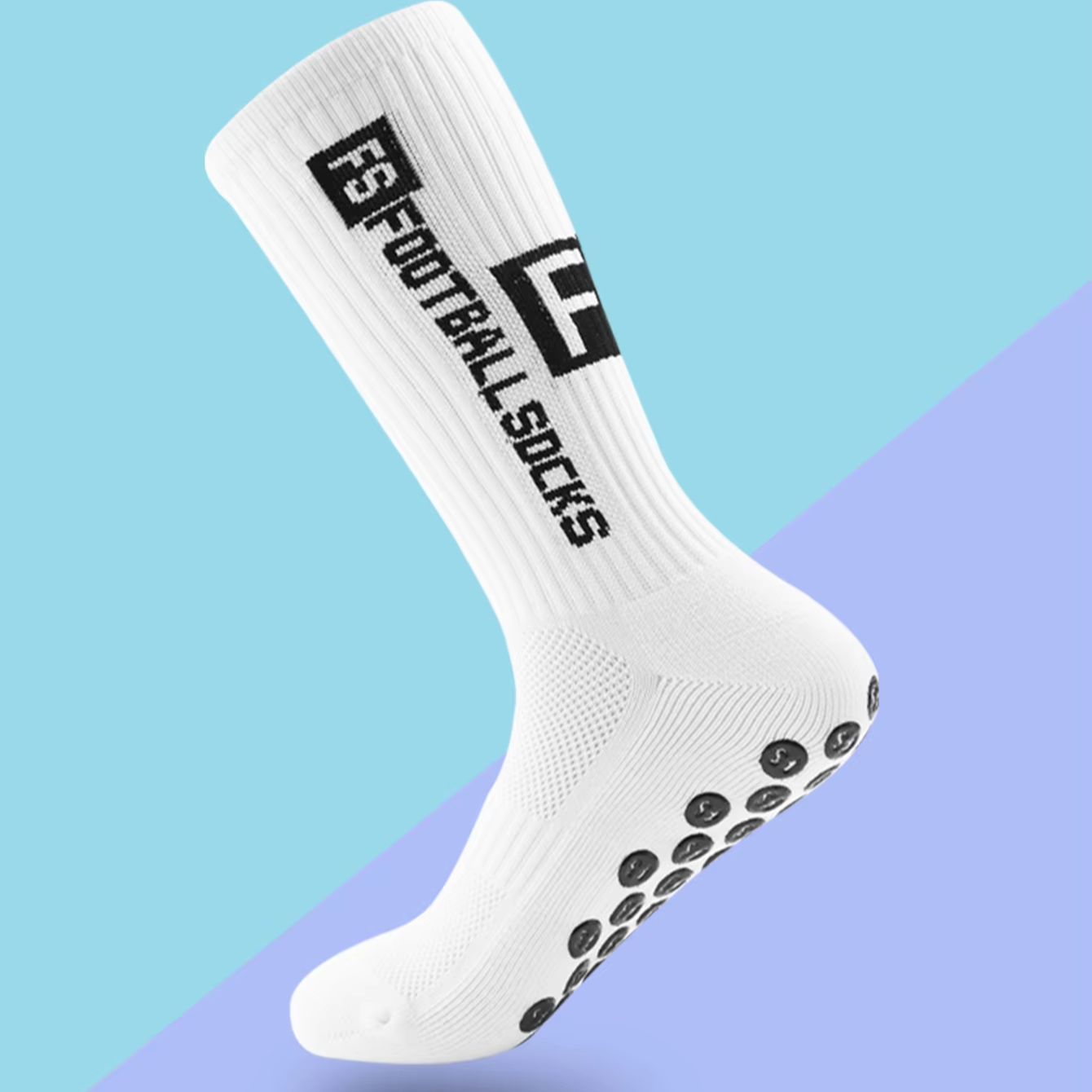 4 Pairs Men's Soccer Socks wit - Athletic Sock Cushion ulasan dan harga