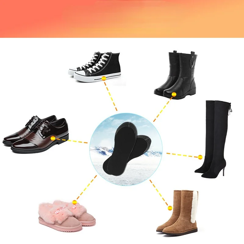 Winter Electric Heated Insoles - Thermal Sock Winter ulasan dan harga