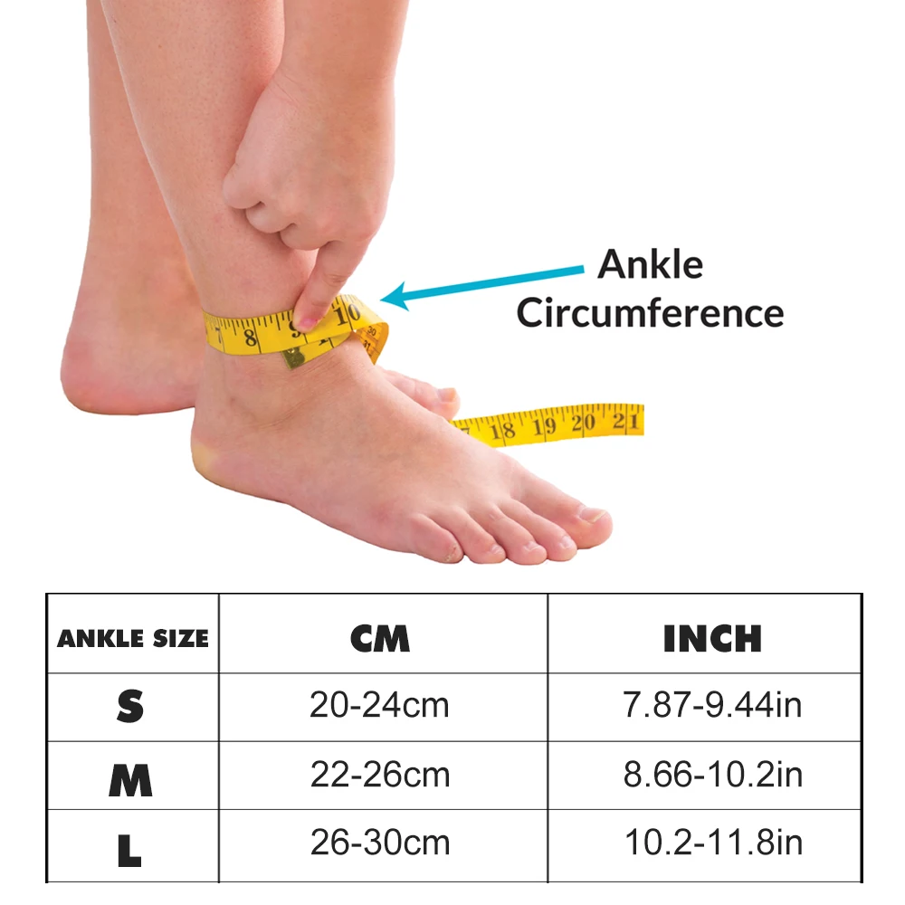 1 Pair Elastic Ankle Brace Sle - Ankle Brace Sock ulasan dan harga