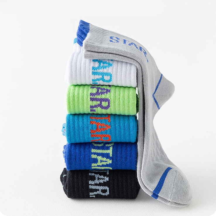 Kids Crew Sports Socks 4 Pairs - Athletic Sock Cushion ulasan dan harga