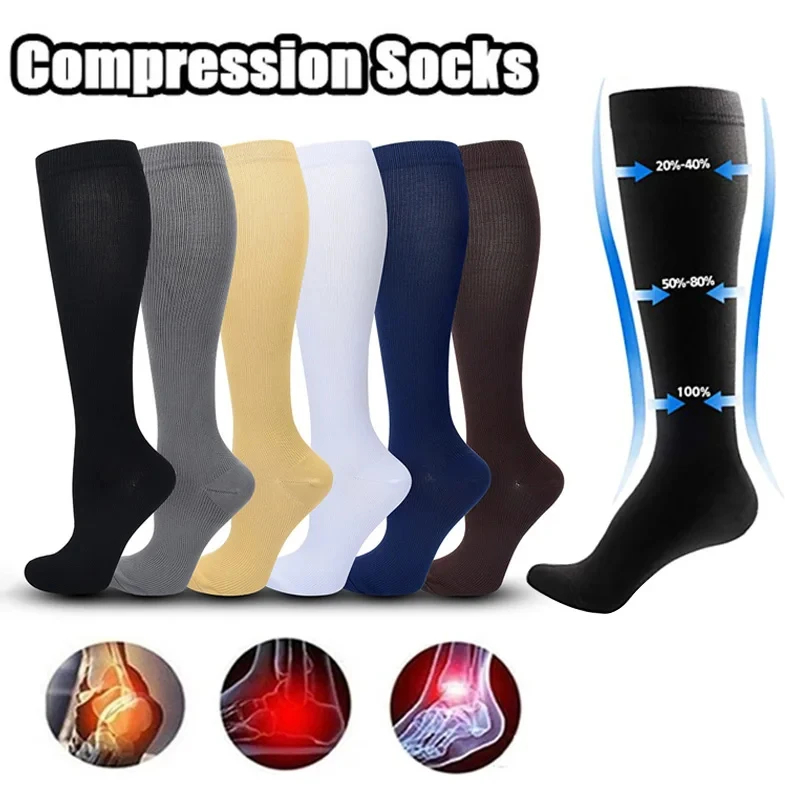 2/4/8 Pairs Compression Socks  - Compression Sock Medical ulasan dan harga