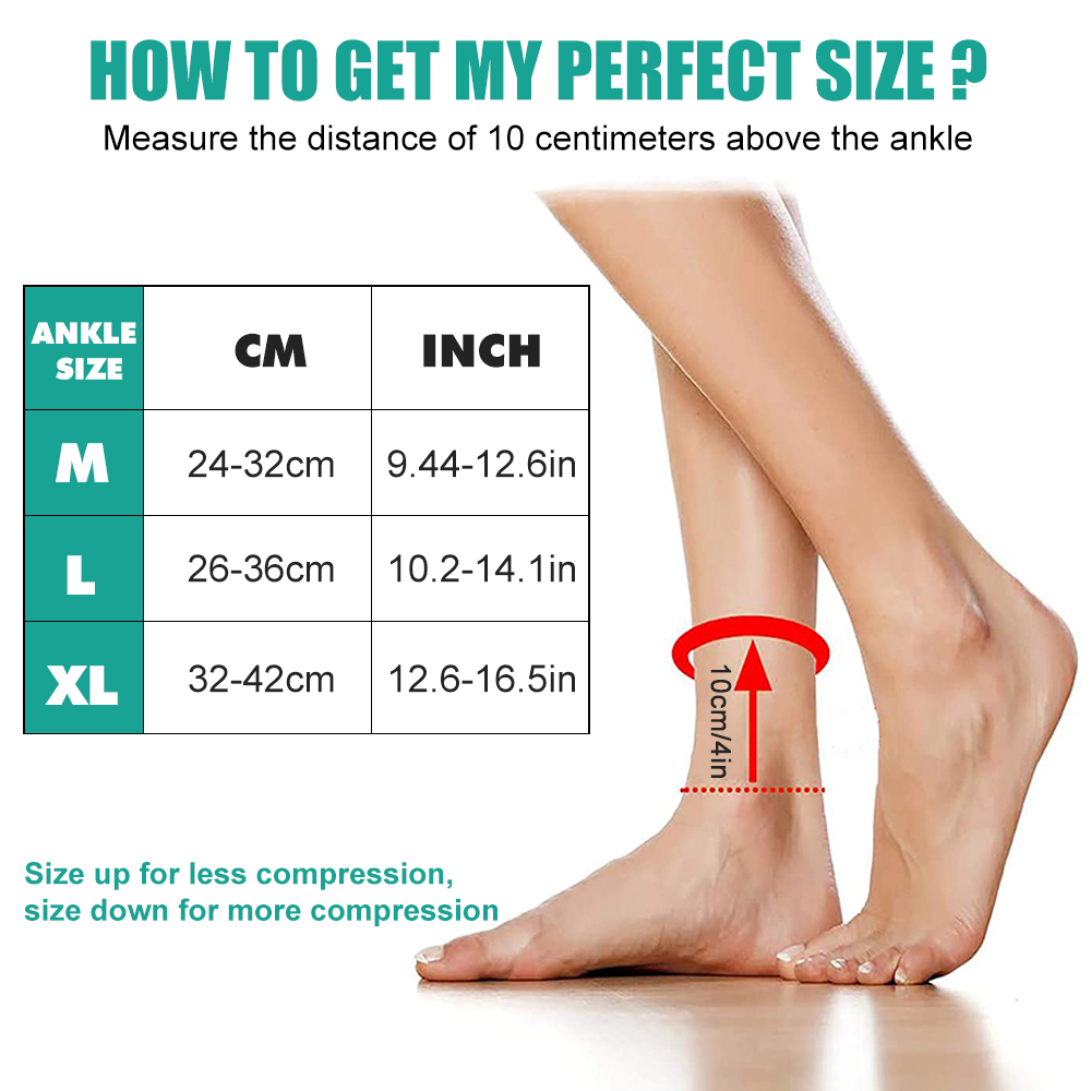 1pc Foot & Ankle Brace Socks f - Ankle Brace Sock ulasan dan harga